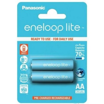 Акумулятор ENELOOP Panasonic Lite R6/AA 950mAh 2bl