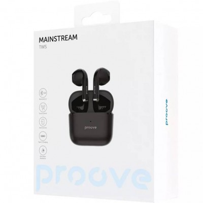 Гарнітура PROOVE Mainstream TWS Black (49211black) Гарнітура PROOVE Mainstream TWS Black (49211black)