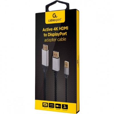 Кабель CABLEXPERT HDMI - DisplayPort (A-HDMIM-DPM-01) Кабель CABLEXPERT HDMI - DisplayPort (A-HDMIM-DPM-01)