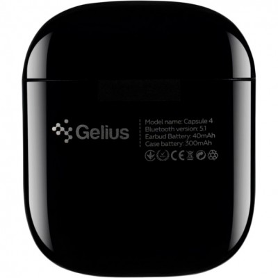 Гарнітура GELIUS Pro Capsule 4 GP-TWS-004i Black Гарнітура GELIUS Pro Capsule 4 GP-TWS-004i Black