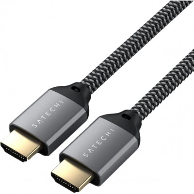 Кабель SATECHI 8K HDMI Ultra High Speed Cable Space Gray 2 м (ST-8KHC2MM) Кабель SATECHI 8K HDMI Ultra High Speed Cable Space Gray 2 м (ST-8KHC2MM)