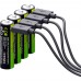 Акумуляторна батарея VERICO Loop Energy AA USB Type-C 1700mAh Li-ion 4 шт (1UDBT-A1WEAC-NN)
