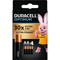 Батарейки DURACELL Optimum LR06 KPD лужні (5015595) 4 шт Батарейки DURACELL Optimum LR06 KPD лужні (5015595) 4 шт