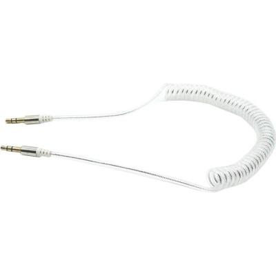Кабель DENGOS AUX 3,5 мм - 3,5 мм 1 м White (AUDIO-PLS-UG-WHITE) Кабель DENGOS AUX 3,5 мм - 3,5 мм 1 м White (AUDIO-PLS-UG-WHITE)