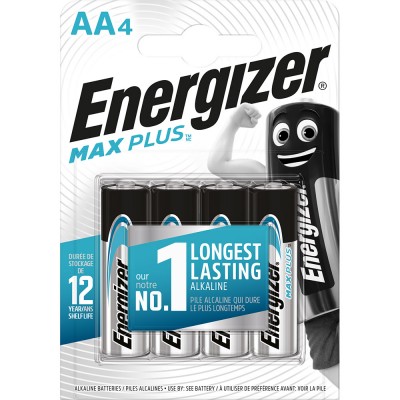Батарейки ENERGIZER AA Max Plus уп. 4шт