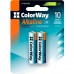 Батарейки COLORWAY Alkaline Power LR 06 (АА) 2 шт (CW-BALR06-2BL)