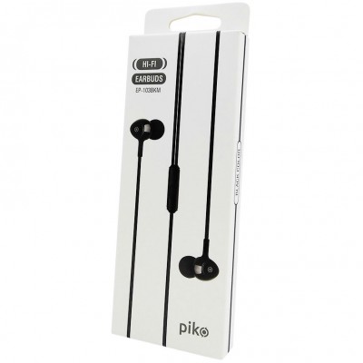 Гарнітура PIKO EP-103BKM 1 м Black