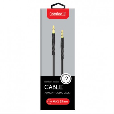 Кабель INTALEO CBFLEXA1 AUX 1,2 м Black (1283126487538)