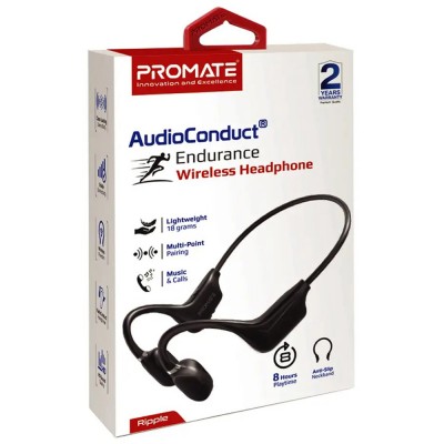 Гарнітура PROMATE Ripple Black (ripple.black)