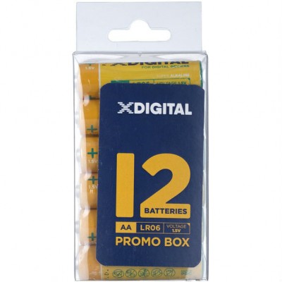 Батарейки X-DIGITAL LR 06 (LR06 1x12 pcs) Батарейки X-DIGITAL LR 06 (LR06 1x12 pcs)