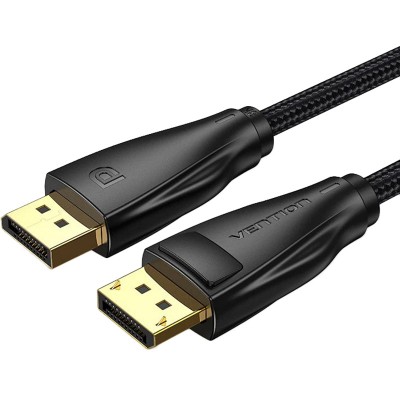 Кабель VENTION DisplayPort v1.4 8K 60Hz 2m Black (HCCBH) Кабель VENTION DisplayPort v1.4 8K 60Hz 2m Black (HCCBH)