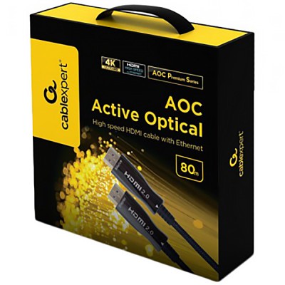 Кабель CABLEXPERT HDMI 80 м (CCBP-HDMI-AOC-80M) Кабель CABLEXPERT HDMI 80 м (CCBP-HDMI-AOC-80M)