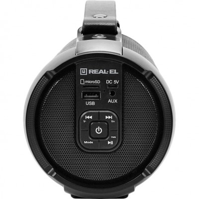 Портативна акустика REAL EL X-707 Black (EL121600009) Портативна акустика REAL EL X-707 Black (EL121600009)