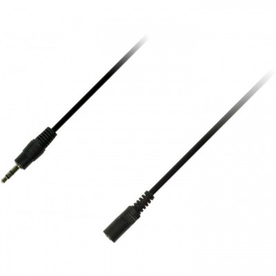 Кабель PIKO AUX 3.5 mm M - 3.5 F 3 м, чорний (1283126473920) Кабель PIKO AUX 3.5 mm M - 3.5 F 3 м, чорний (1283126473920)