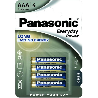 Батарейки PANASONIC LR03 Everyday Power (LR03REE/4BR) 4 шт Батарейки PANASONIC LR03 Everyday Power (LR03REE/4BR) 4 шт