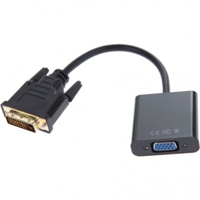 Перехідник ATCOM 9214 DVI-D dual link(male) -VGA(female) Перехідник ATCOM 9214 DVI-D dual link(male) -VGA(female)