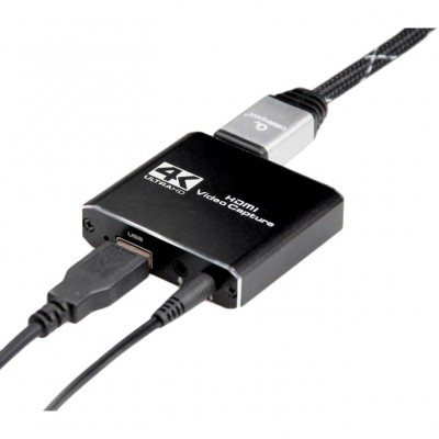Перехідник CABLEXPERT 2 х HDMI - USB + 2 х 3.5 мм (UHG-4K2-01) Перехідник CABLEXPERT 2 х HDMI - USB + 2 х 3.5 мм (UHG-4K2-01)