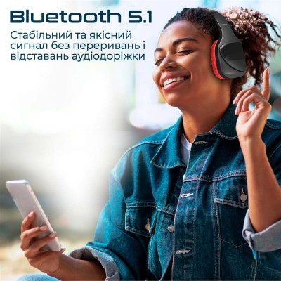 Гарнітура Promate Nova Maroon (nova.maroon) Гарнітура Promate Nova Maroon (nova.maroon)