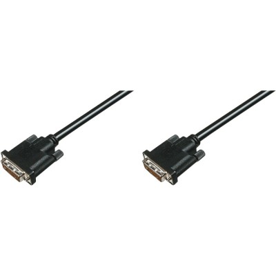 Кабель DIGITUS ASSMANN DVI-D dual link (AM/AM) 3.0 m, black (AK-320108-030-S) Кабель DIGITUS ASSMANN DVI-D dual link (AM/AM) 3.0 m, black (AK-320108-030-S)