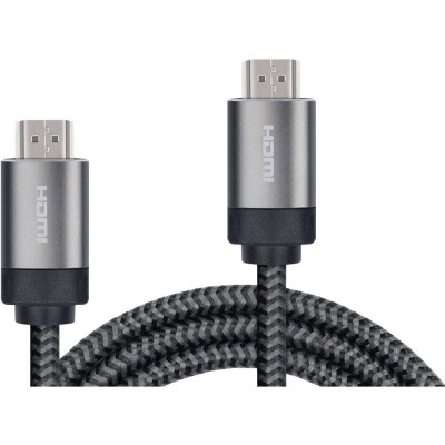 Кабель REAL EL HDMI 2.0 M-M 1 м Grey (EL123500045) Кабель REAL EL HDMI 2.0 M-M 1 м Grey (EL123500045)