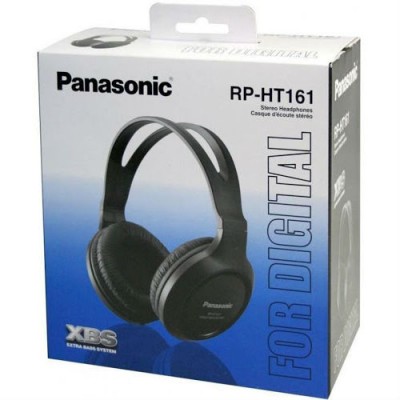 Навушники PANASONIC RP-HT161E-K Навушники PANASONIC RP-HT161E-K