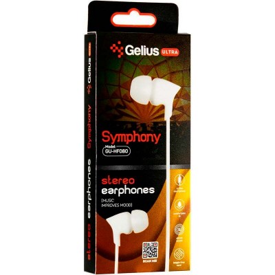 Гарнітура Gelius Ultra Symphony GU-080 White (00000075356) Гарнітура Gelius Ultra Symphony GU-080 White (00000075356)