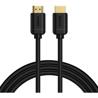 Кабель BASEUS HDMI M-M, 3m, V2.0 4K, HD Series Black (CAKGQ-C01) Кабель BASEUS HDMI M-M, 3m, V2.0 4K, HD Series Black (CAKGQ-C01)
