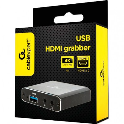Перехідник CABLEXPERT 2 х HDMI - USB + 2 х 3.5 мм (UHG-4K2-01) Перехідник CABLEXPERT 2 х HDMI - USB + 2 х 3.5 мм (UHG-4K2-01)