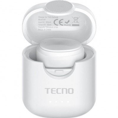 Гарнітура TECNO Minipods M1 White (4895180759475) Гарнітура TECNO Minipods M1 White (4895180759475)