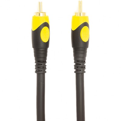 Кабель POWERPLANT RCA (M) - RCA (M) 1.5 м Black (CA911721) Кабель POWERPLANT RCA (M) - RCA (M) 1.5 м Black (CA911721)