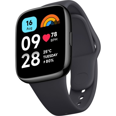 Смарт-годинник XIAOMI Redmi Watch 3 Active Black (BHR7266GL)