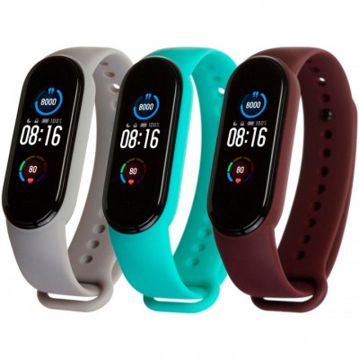 Комплект ремінців Armorstandart для Xiaomi Mi Band 6/5 Blue Crush (ARM57624)
