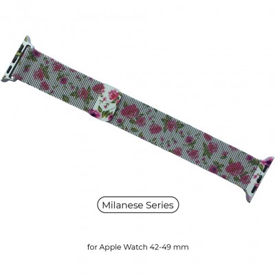 Браслет ArmorStandart Milanese Loop для Apple Watch All Series 42/44/45/49mm Flower Red Lily (ARM52964) Браслет ArmorStandart Milanese Loop для Apple Watch All Series 42/44/45/49mm Flower Red Lily (ARM52964)