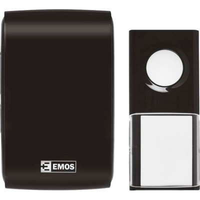 Бездротовий дверний дзвінок EMOS P5727 Black Бездротовий дверний дзвінок EMOS P5727 Black