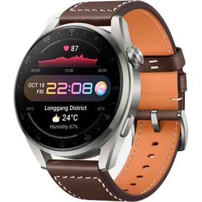 Смарт-годинник HUAWEI Watch 3 Pro Classic Titanium (55026781)