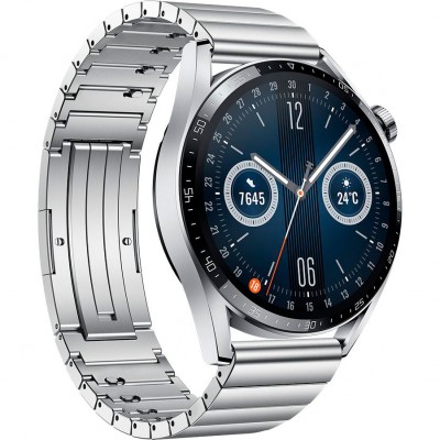 Смарт-годинник HUAWEI Watch GT3 46mm Stainless Steel (55026957) Смарт-годинник HUAWEI Watch GT3 46mm Stainless Steel (55026957)