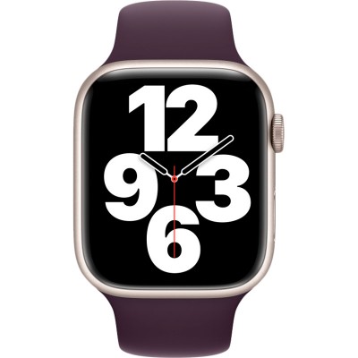 Ремінець Apple Sport Band для Apple Watch 45mm Regular Elderberry (MP7Q3ZM/A) Ремінець Apple Sport Band для Apple Watch 45mm Regular Elderberry (MP7Q3ZM/A)