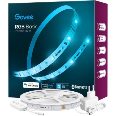 Розумна світлодіодна стрічка GOVEE H6154 RGB Smart Wi-Fi + Bluetooth (H61543A1) Розумна світлодіодна стрічка GOVEE H6154 RGB Smart Wi-Fi + Bluetooth (H61543A1)