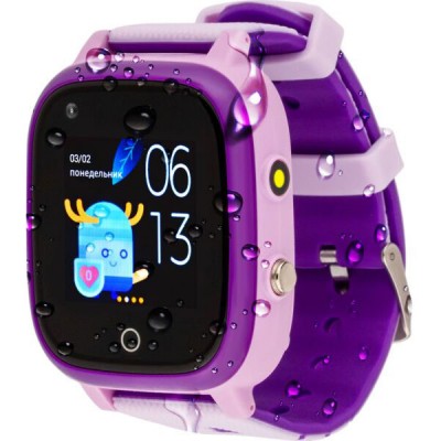 Смарт-годинник AMIGO GO005 4G WIFI Thermometer Purple Смарт-годинник AMIGO GO005 4G WIFI Thermometer Purple
