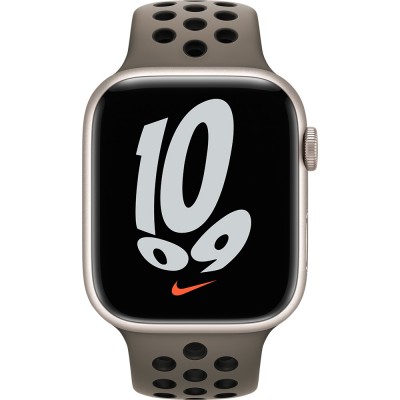 Ремінець APPLE Nike Sport Band для APPLE WATCH S8 2022 41mm Olive Grey/Black (MPGT3ZM/A) Ремінець APPLE Nike Sport Band для APPLE WATCH S8 2022 41mm Olive Grey/Black (MPGT3ZM/A)