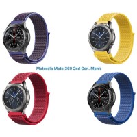 Набір ремінців BECOVER Nylon Style Motorola Moto 360 2nd Gen. Men's Boy (706555) Набір ремінців BECOVER Nylon Style Motorola Moto 360 2nd Gen. Men's Boy (706555)