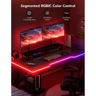 Розумна світлодіодна стрічка GOVEE H61C3 Neon Gaming Table Light 3 м White (H61C33D1)