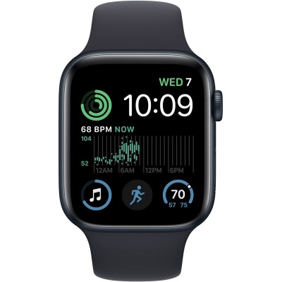 Смарт-годинник APPLE Watch SE 2 44 Midnight Alum Midnight Sp/B (MNK03UL/A) Смарт-годинник APPLE Watch SE 2 44 Midnight Alum Midnight Sp/B (MNK03UL/A)