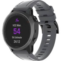 Ремінець ARMORSTANDART для Garmin Fenix 5s/6s Silicone 20mm Grey (ARM60812) Ремінець ARMORSTANDART для Garmin Fenix 5s/6s Silicone 20mm Grey (ARM60812)