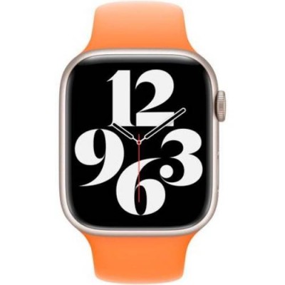 Ремінець Apple Sport Band для Apple Watch 45mm Regular Orange (MR2R3ZM/A) Ремінець Apple Sport Band для Apple Watch 45mm Regular Orange (MR2R3ZM/A)