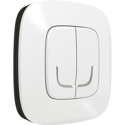LEGRAND NETATMO Розумний безпроводовий вимикач 2-клавішній. Білий (752587)