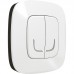 LEGRAND NETATMO Розумний безпроводовий вимикач 2-клавішній. Білий (752587)