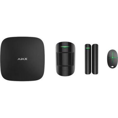 Комплект сигналізації AJAX StarterKit Plus Black Комплект сигналізації AJAX StarterKit Plus Black