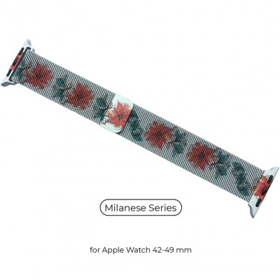 Браслет ArmorStandart Milanese Loop для Apple Watch All Series 42/44/45/49mm Flower Fuchsia (ARM52960) Браслет ArmorStandart Milanese Loop для Apple Watch All Series 42/44/45/49mm Flower Fuchsia (ARM52960)