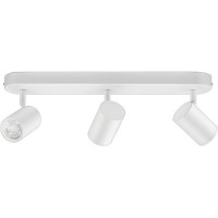 Розумний світильник WIZ IMAGEO Spots накладний точковий 3x5W 2200-6500K RGB Wi-Fi White (929002658901)